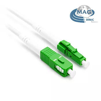 Glasfaseranschluss LC APC auf SC APC